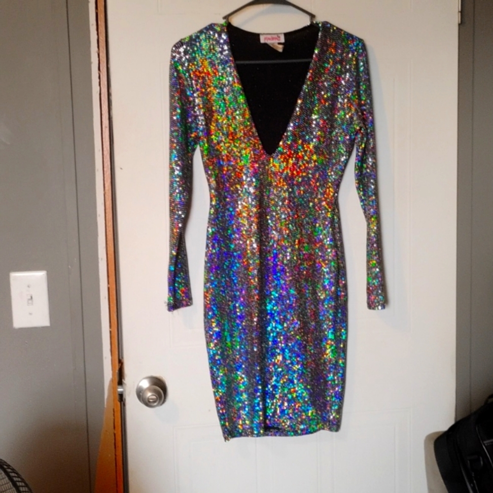 Sparkling madrag dress